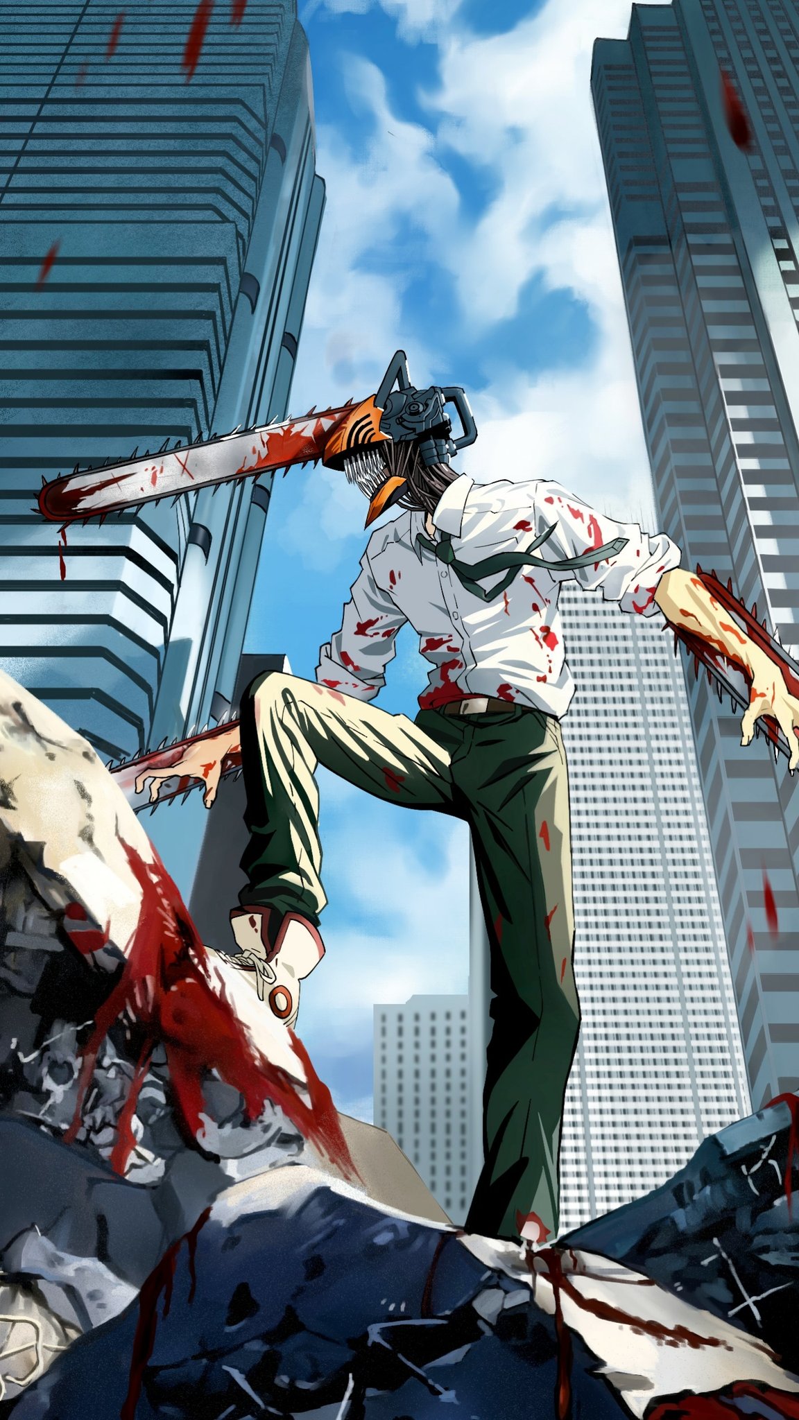 ảnh nền Chainsaw Man 0098