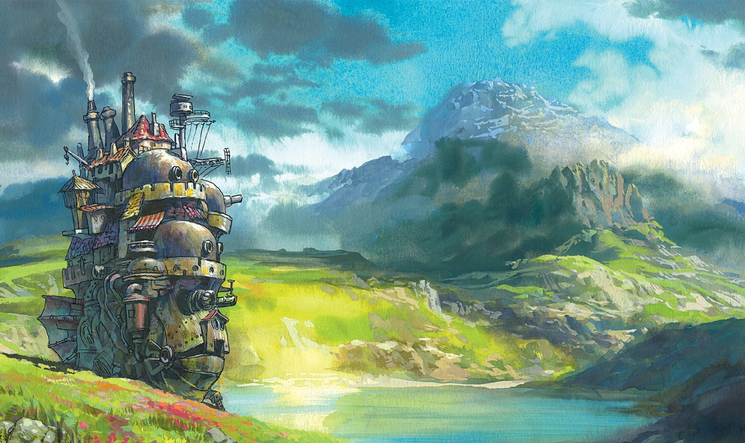 ảnh nền ghibli