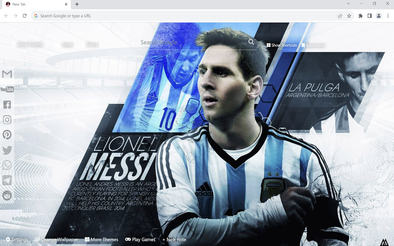 ảnh nền Messi 0046