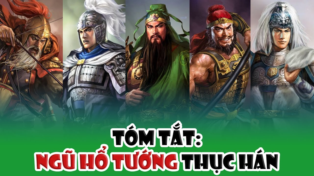 Thêm sắc rực rỡ với ảnh nền Ngũ Hổ Tướng đầy ấn tượng!