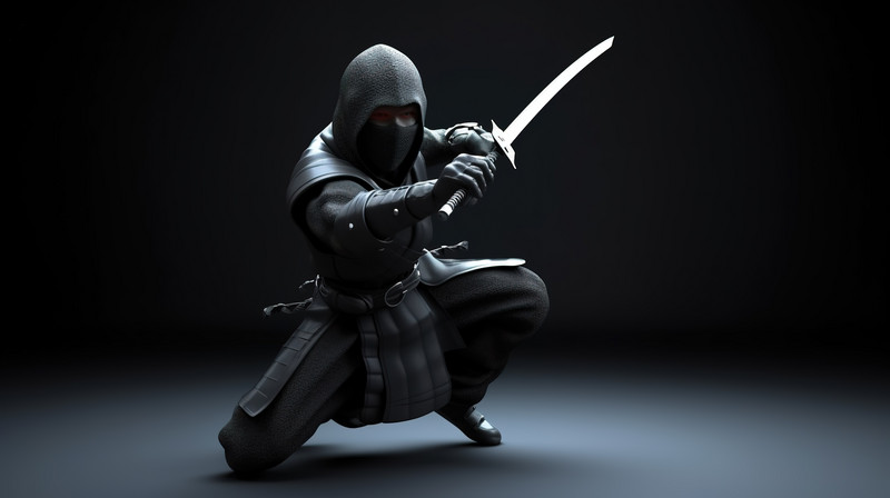 ảnh nền ninja phong cách