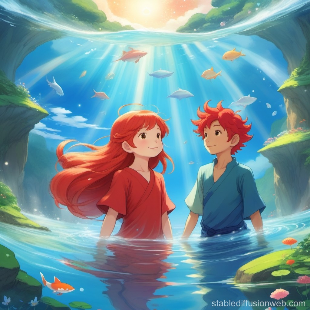 ảnh nền Ponyo 0062