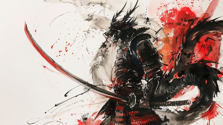 ảnh nền Samurai 0034