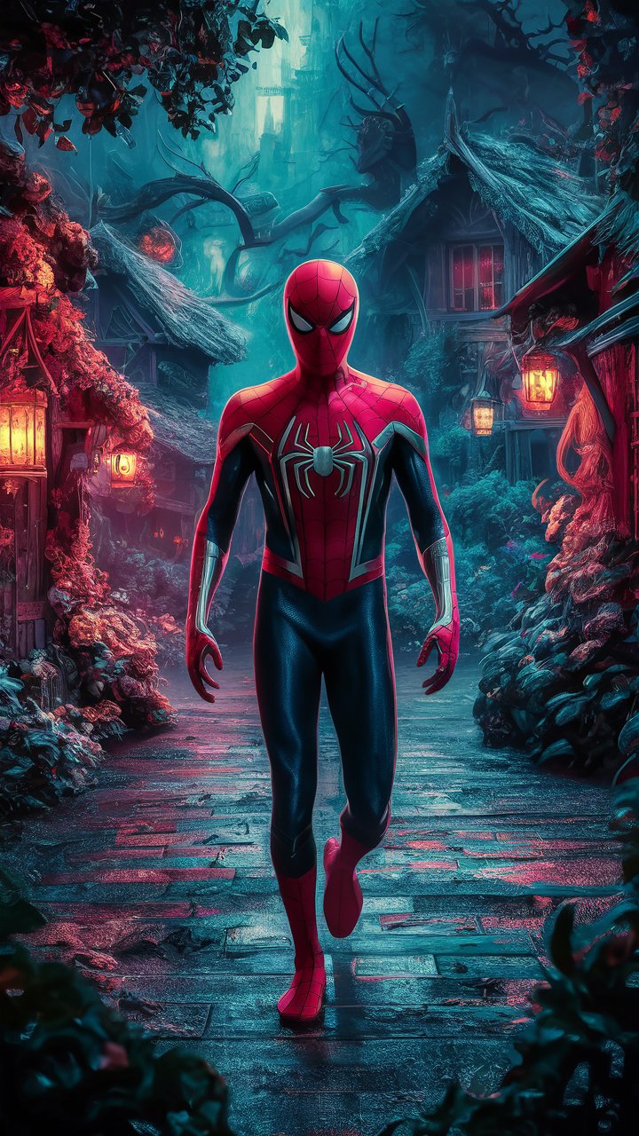 ảnh nền Spider Man cùng bạn bè