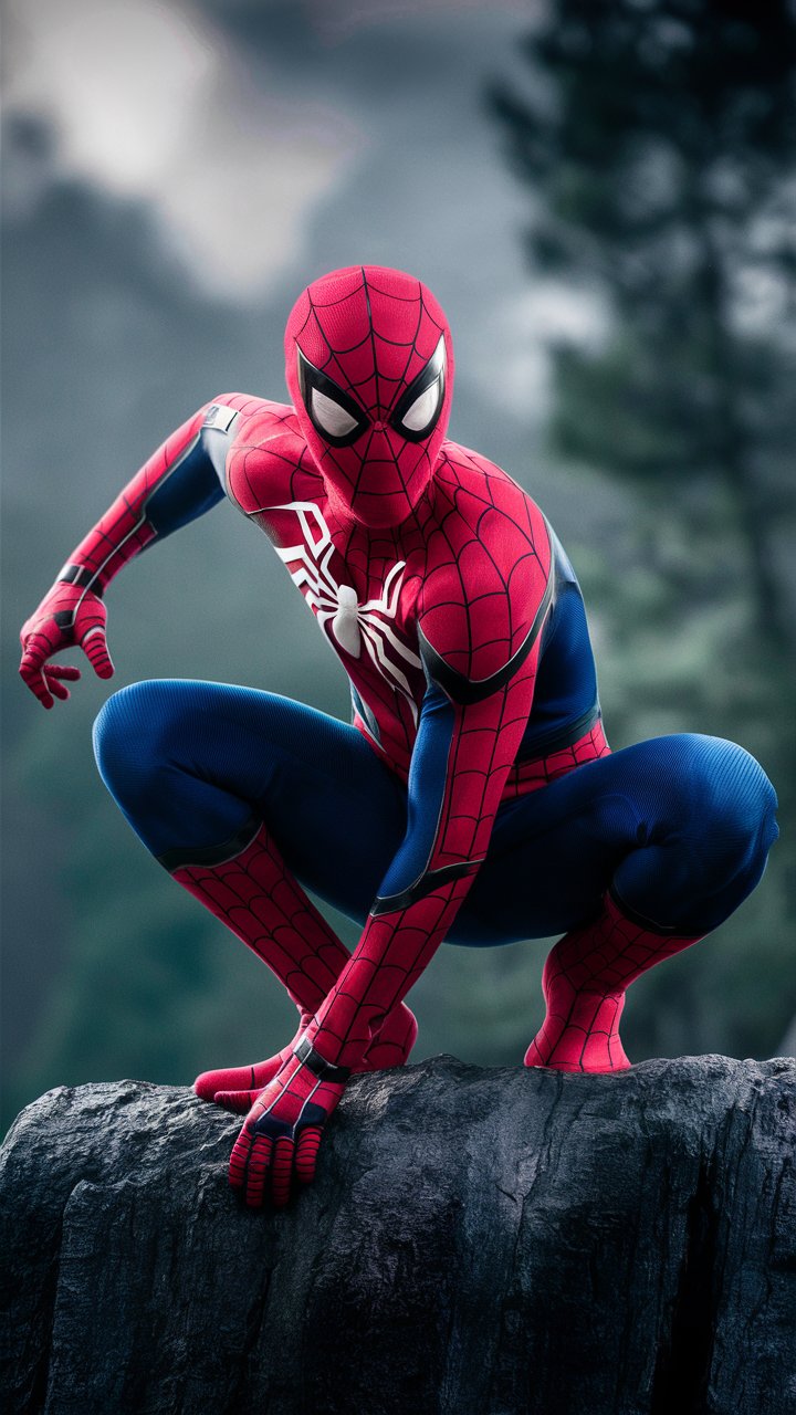 ảnh nền Spider Man hoạt hình