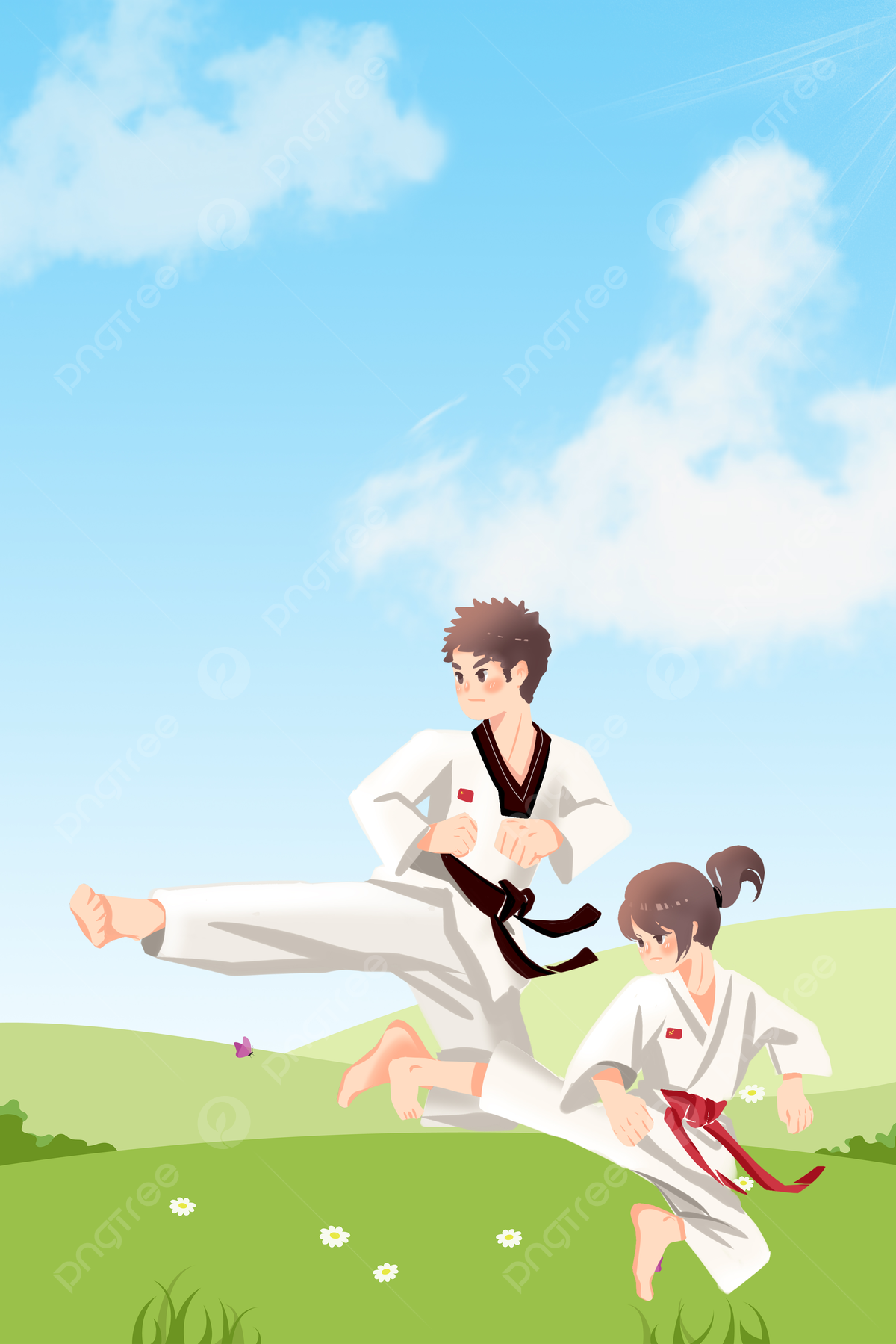 ảnh nền taekwondo đẹp 0038