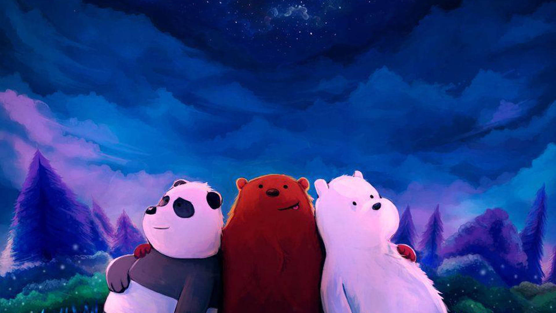 ảnh nền We Bare Bears 0021