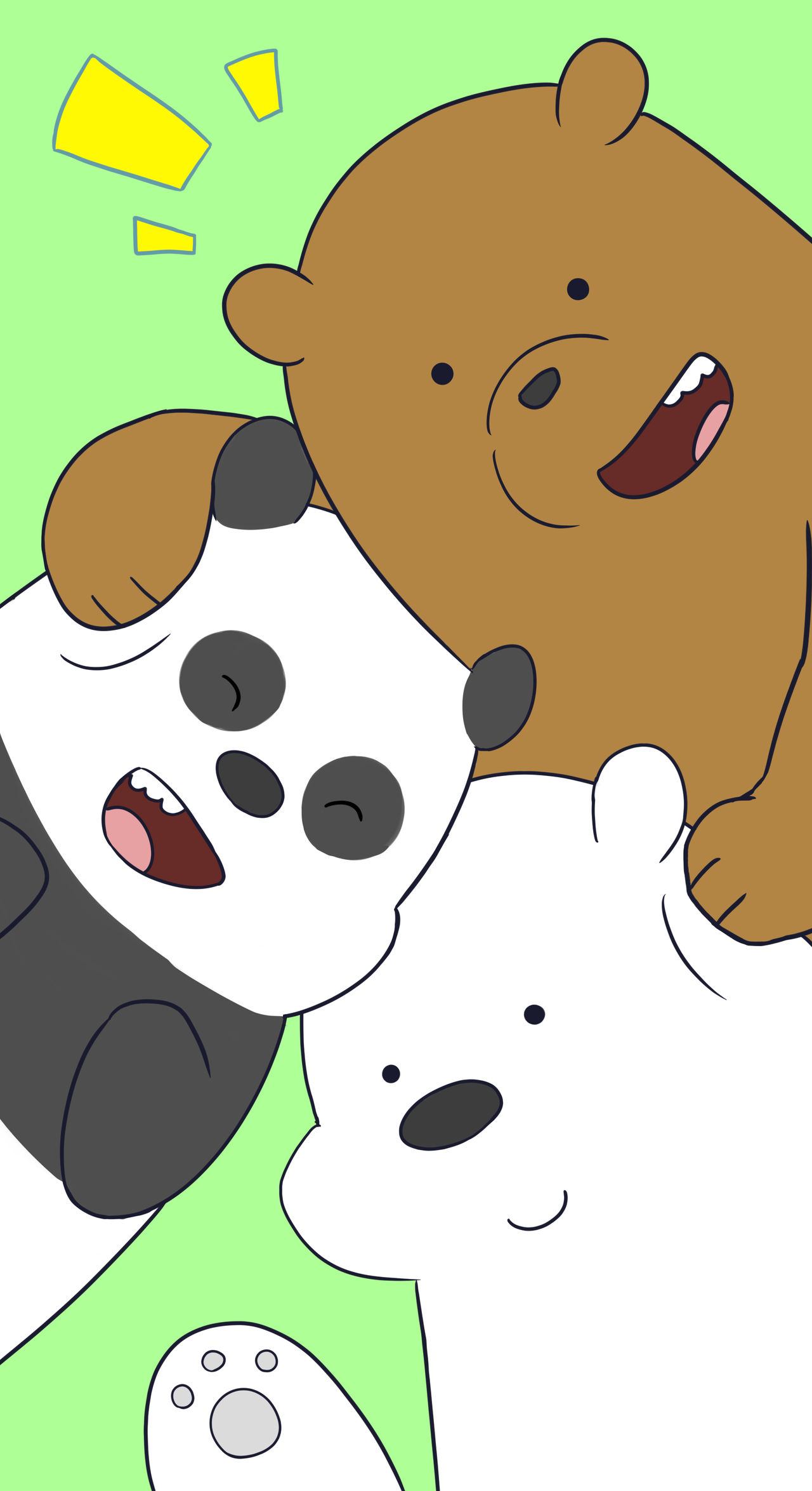 ảnh nền We Bare Bears 0041