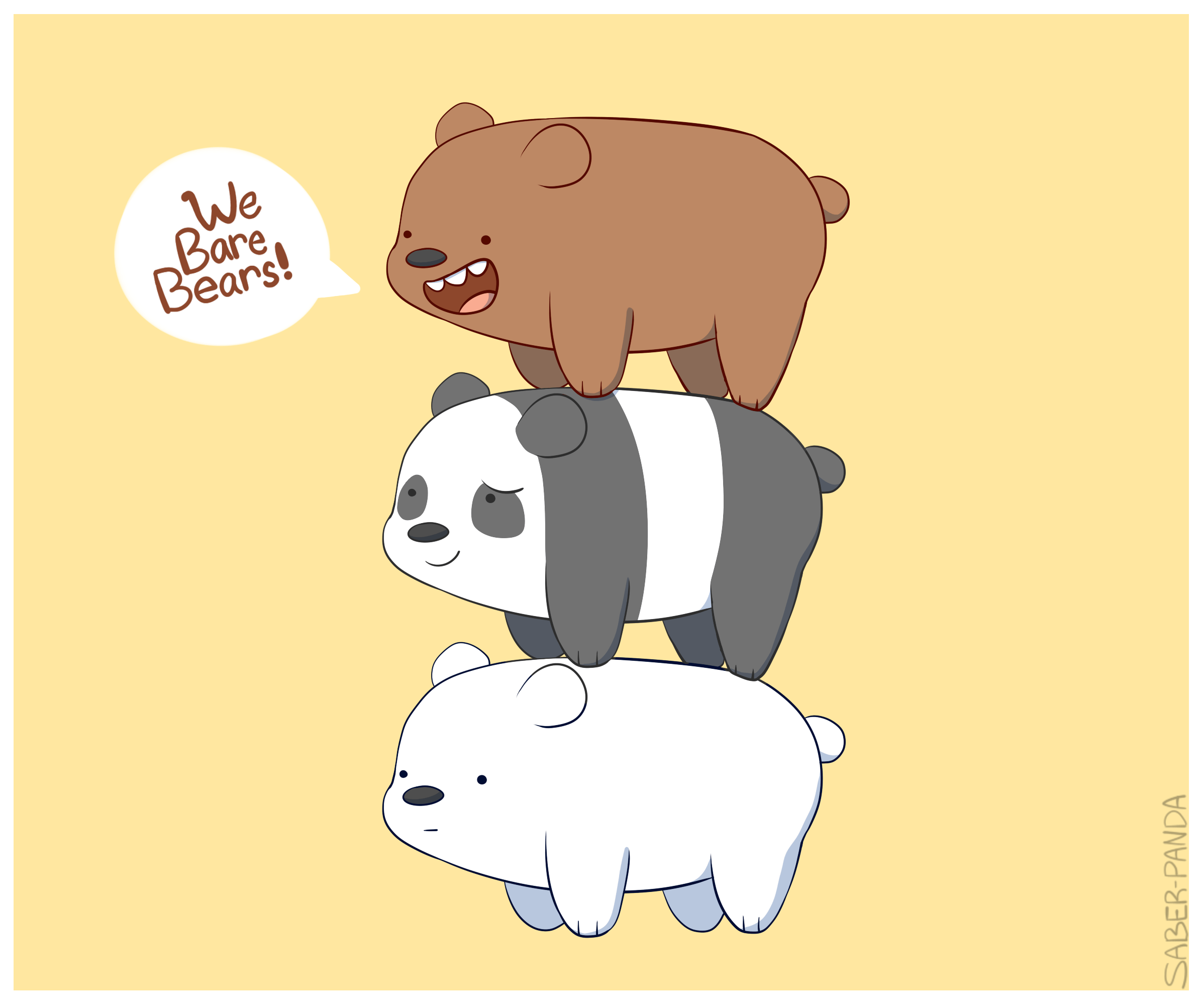 ảnh nền We Bare Bears 0049