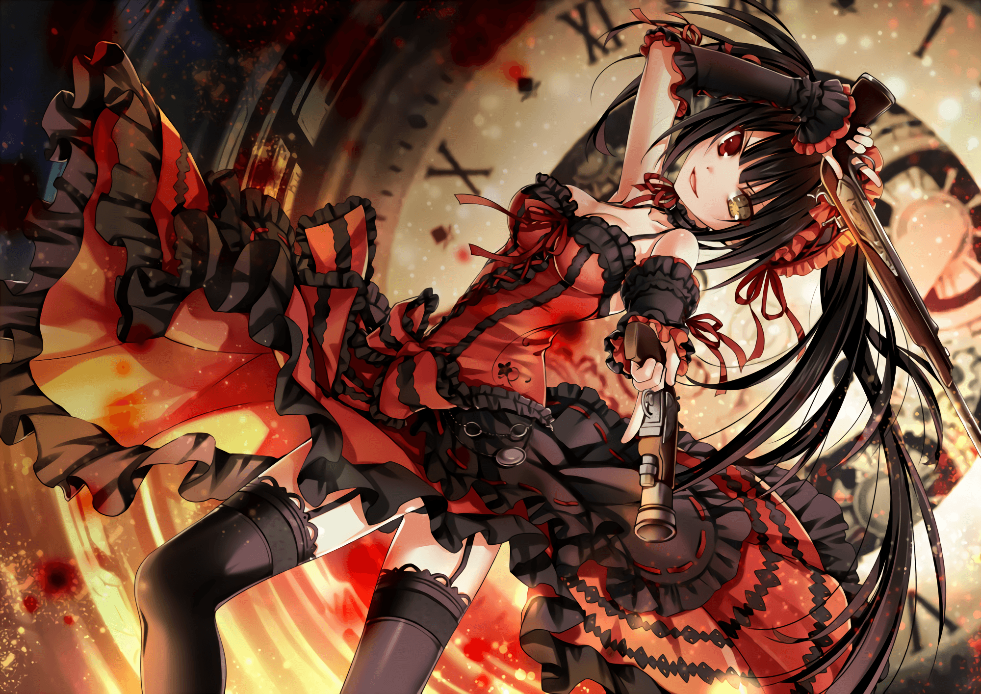 background Kurumi 4k