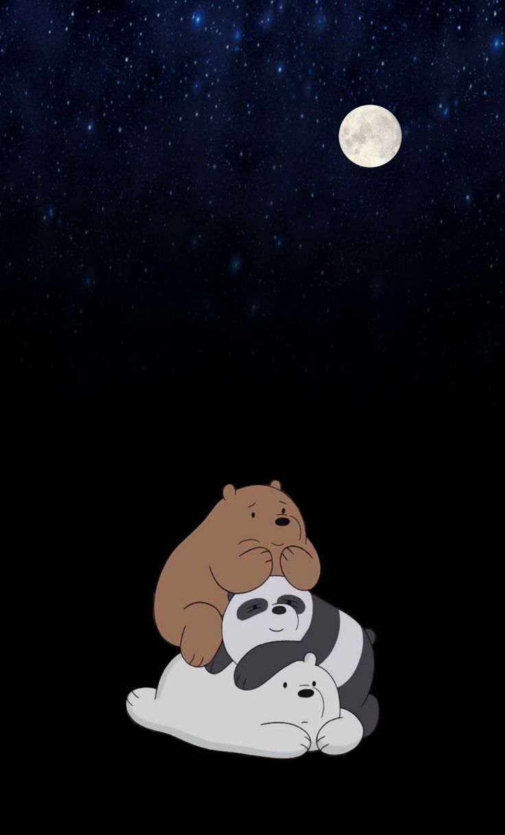 bộ hình nền We Bare Bears cực chất