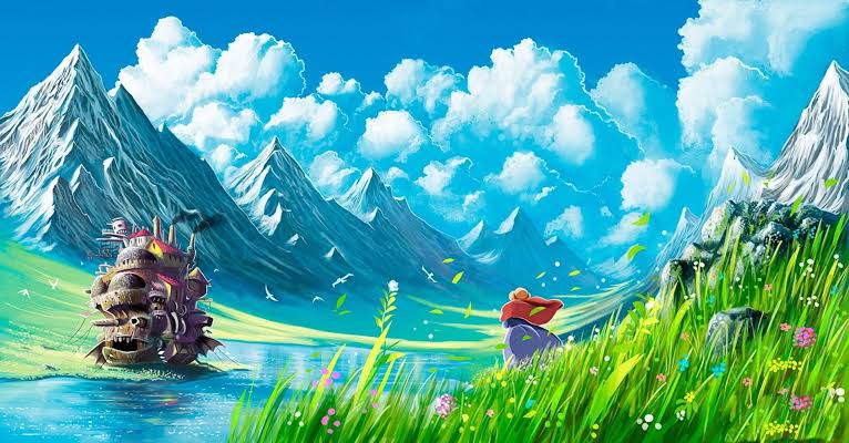 bộ sưu tập hình nền ghibli