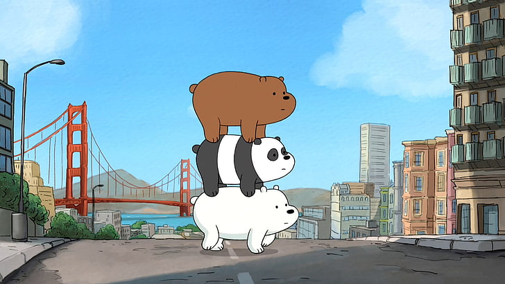 bộ sưu tập hình nền We Bare Bears đẹp