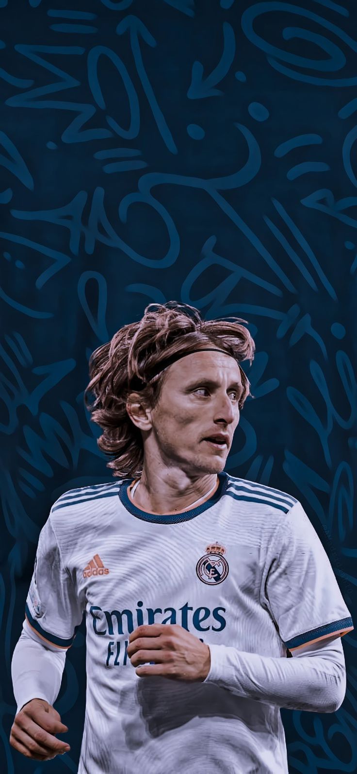 hình nền 4k Luka Modric đang thi đấu