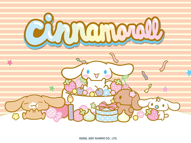 hình nền Cinnamoroll trang trí phòng ngủ