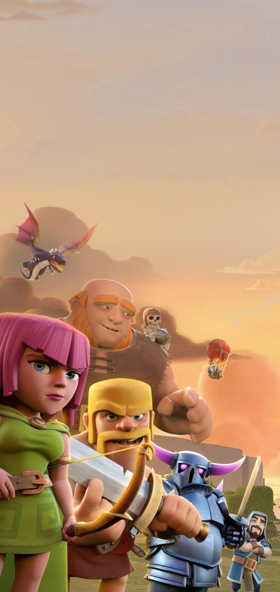 hình nền Clash of Clans phiên bản mới