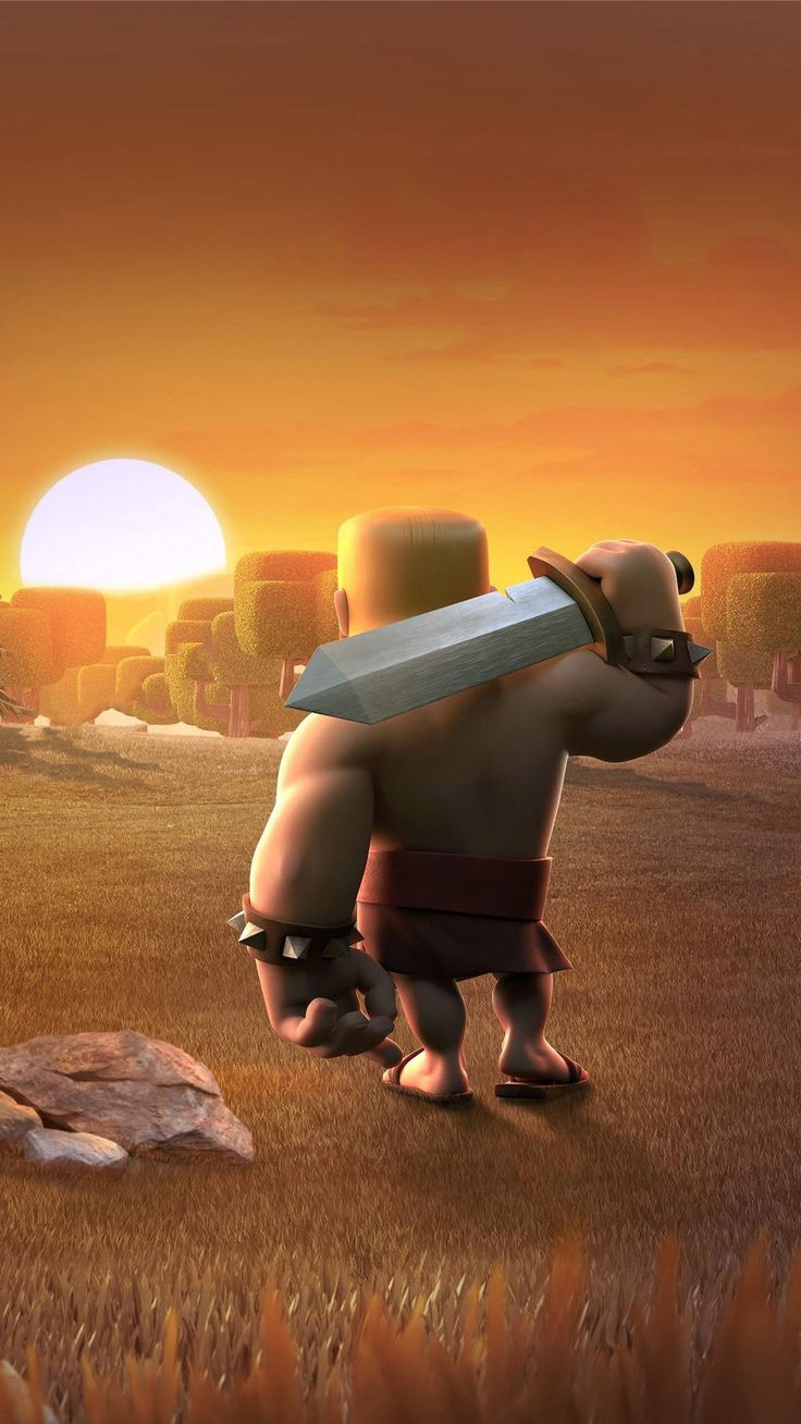 hình nền Clash of Clans với nhân vật yêu thích