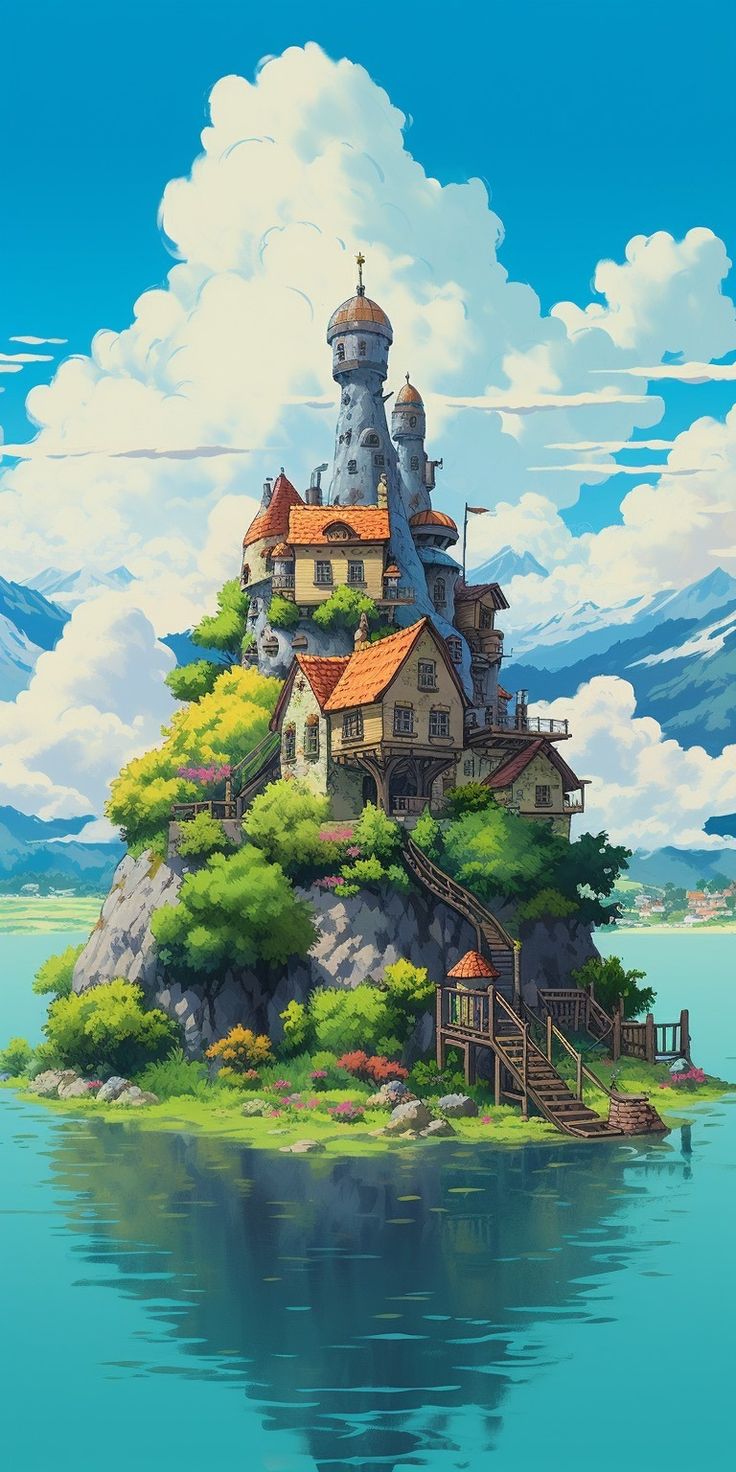 hình nền ghibli chất lượng cao