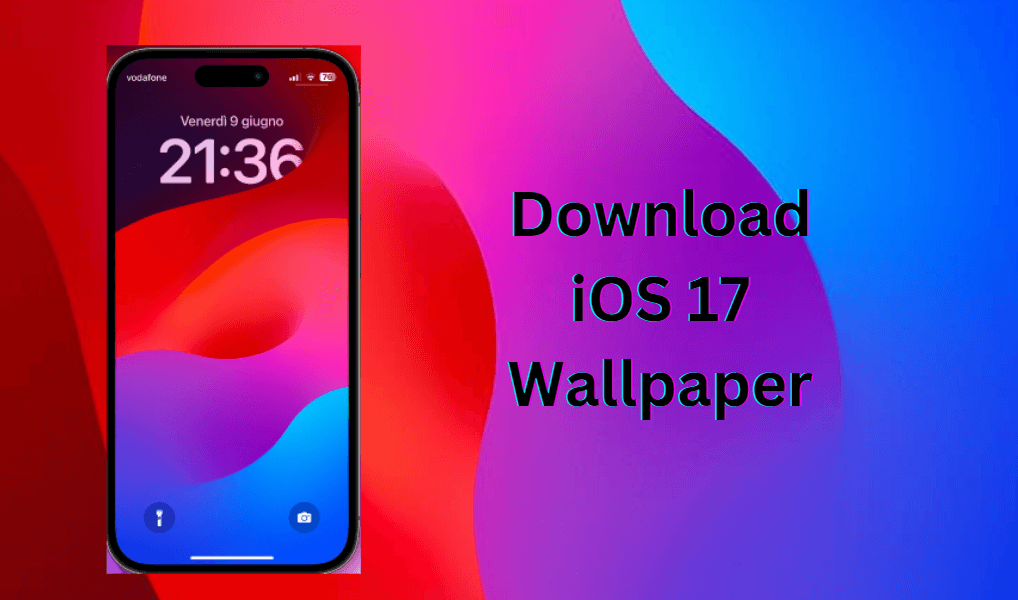 hình nền iOS 17 cổ điển.