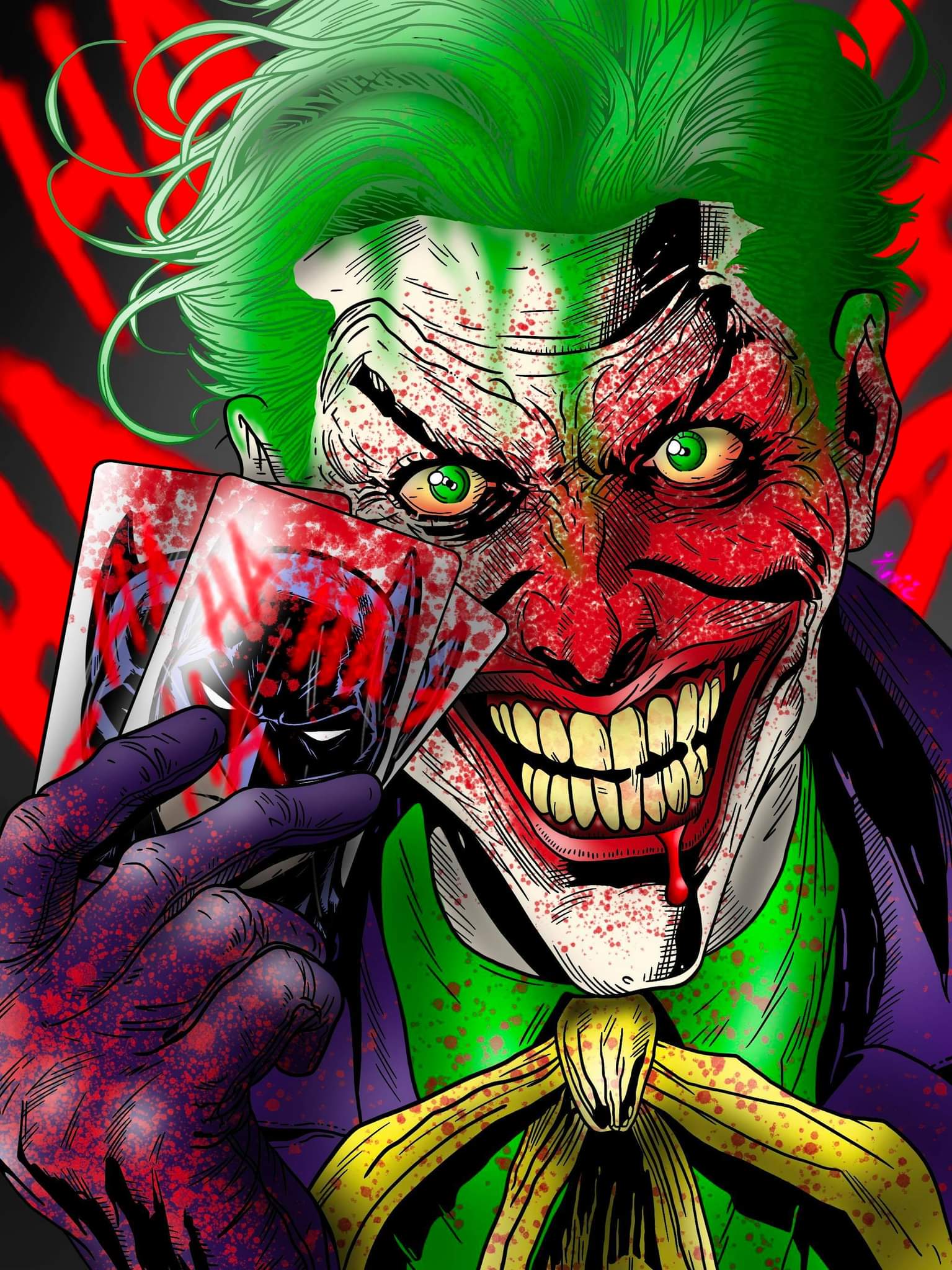 hình nền Joker biểu cảm