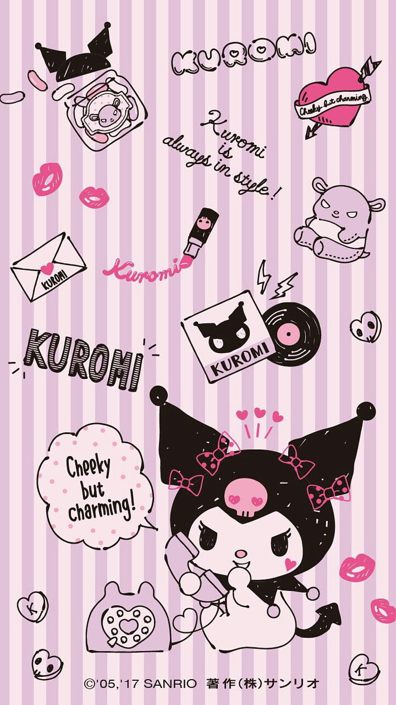 hình nền Kuromi dễ thương cho nữ