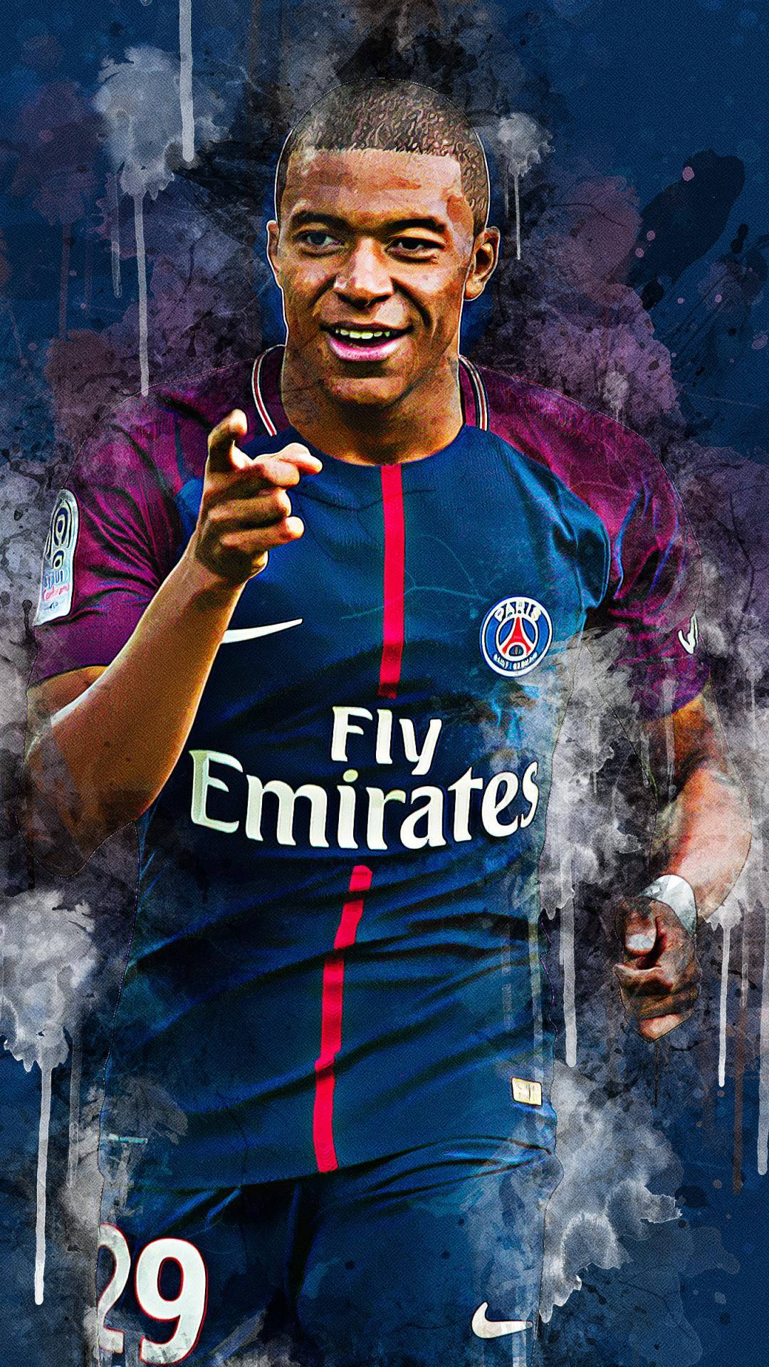 hình nền Mbappe cho điện thoại