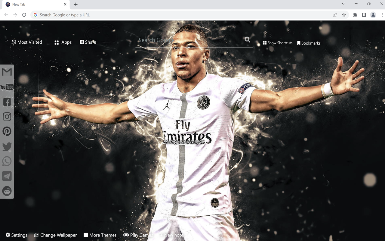 hình nền Mbappe sắc nét