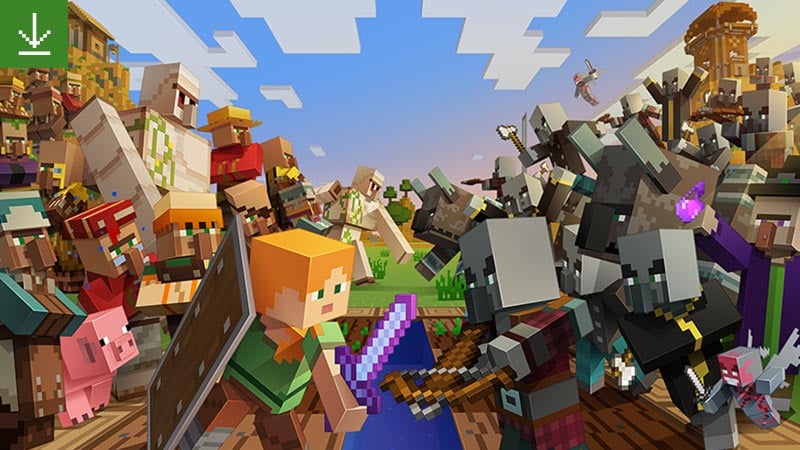 hình nền Minecraft phong cách nghệ thuật