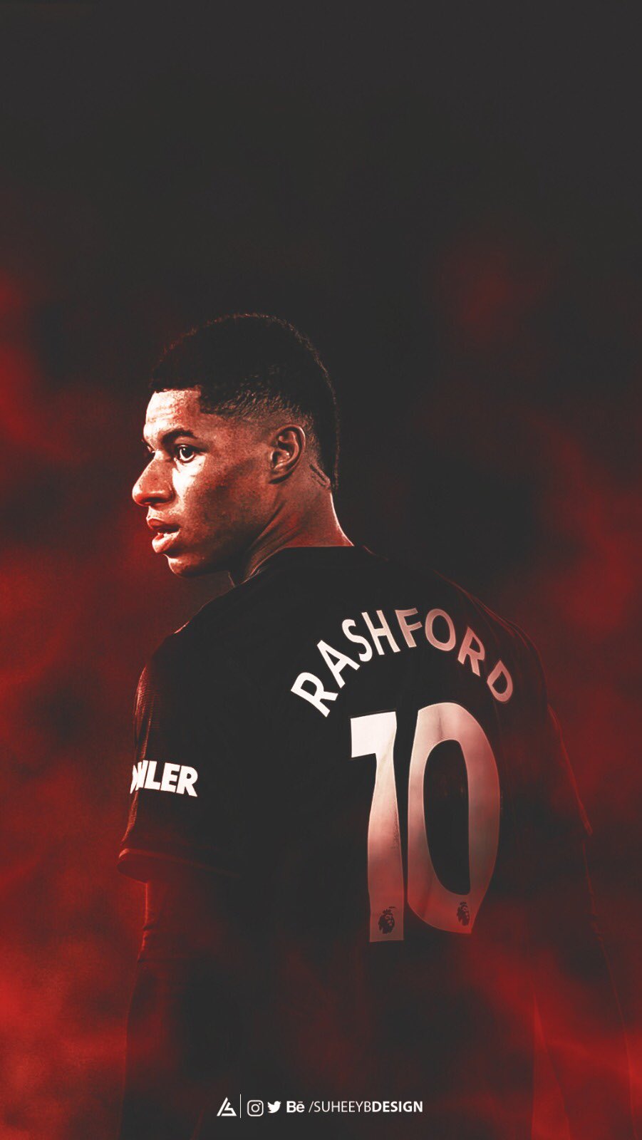 hình nền Rashford cho fanpage