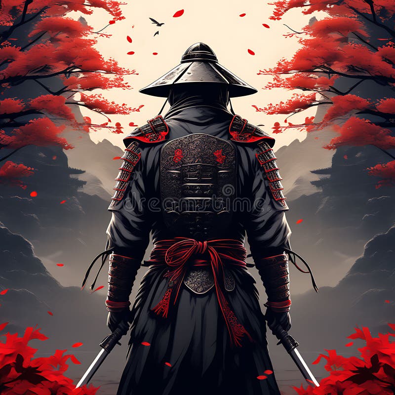 hình nền Samurai tối tân