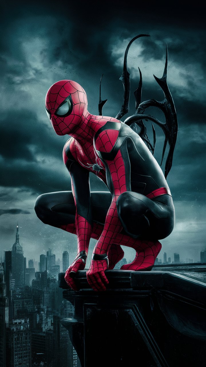 hình nền Spider Man đầy màu sắc