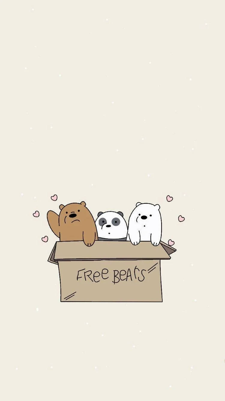 hình nền We Bare Bears 4k miễn phí