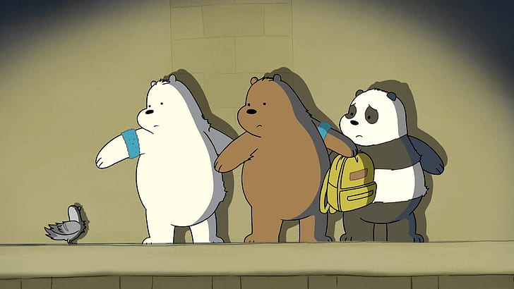 hình nền We Bare Bears cho chủ đề máy tính