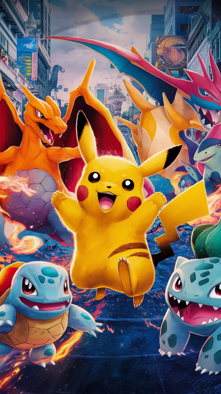 tải hình nền Pokemon Huyền Thoại 4k